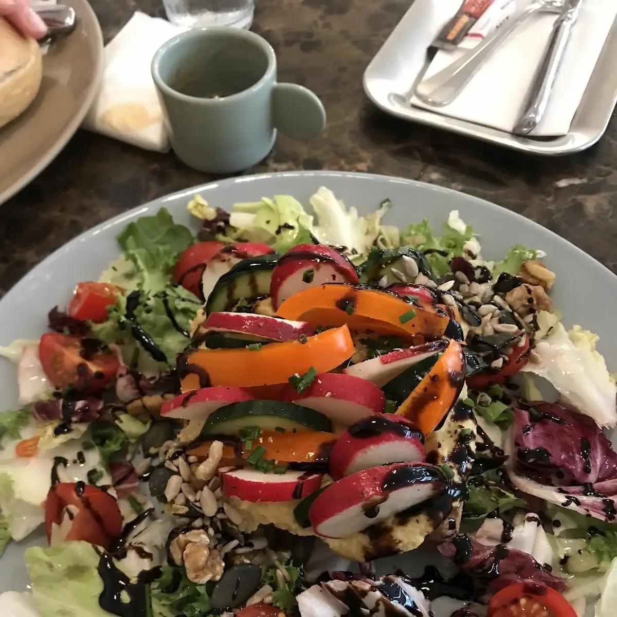 Hummus Mit Gemüse