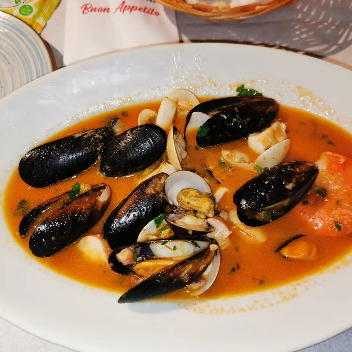 Meeresfrüchtesuppe