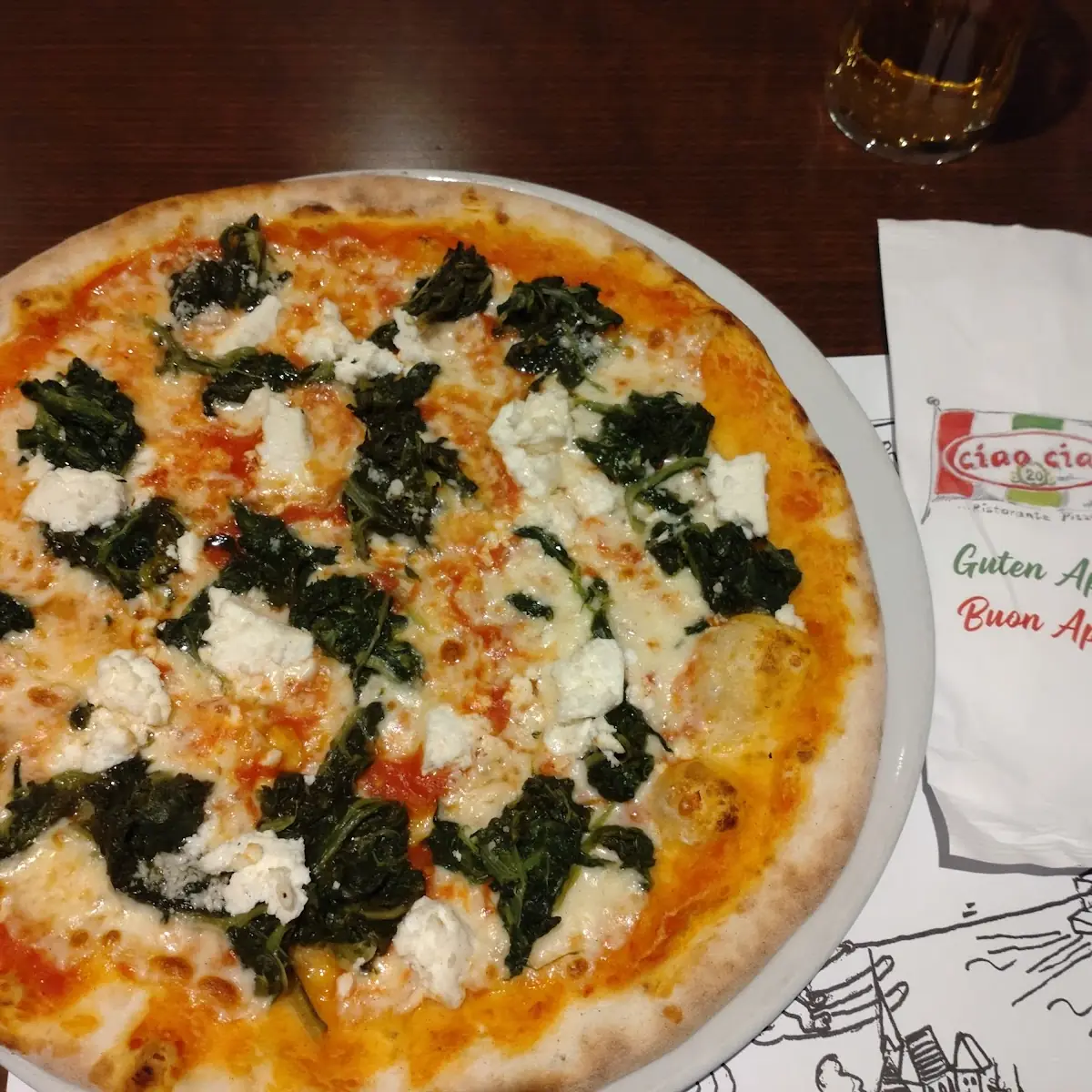 Pizza Spinaci