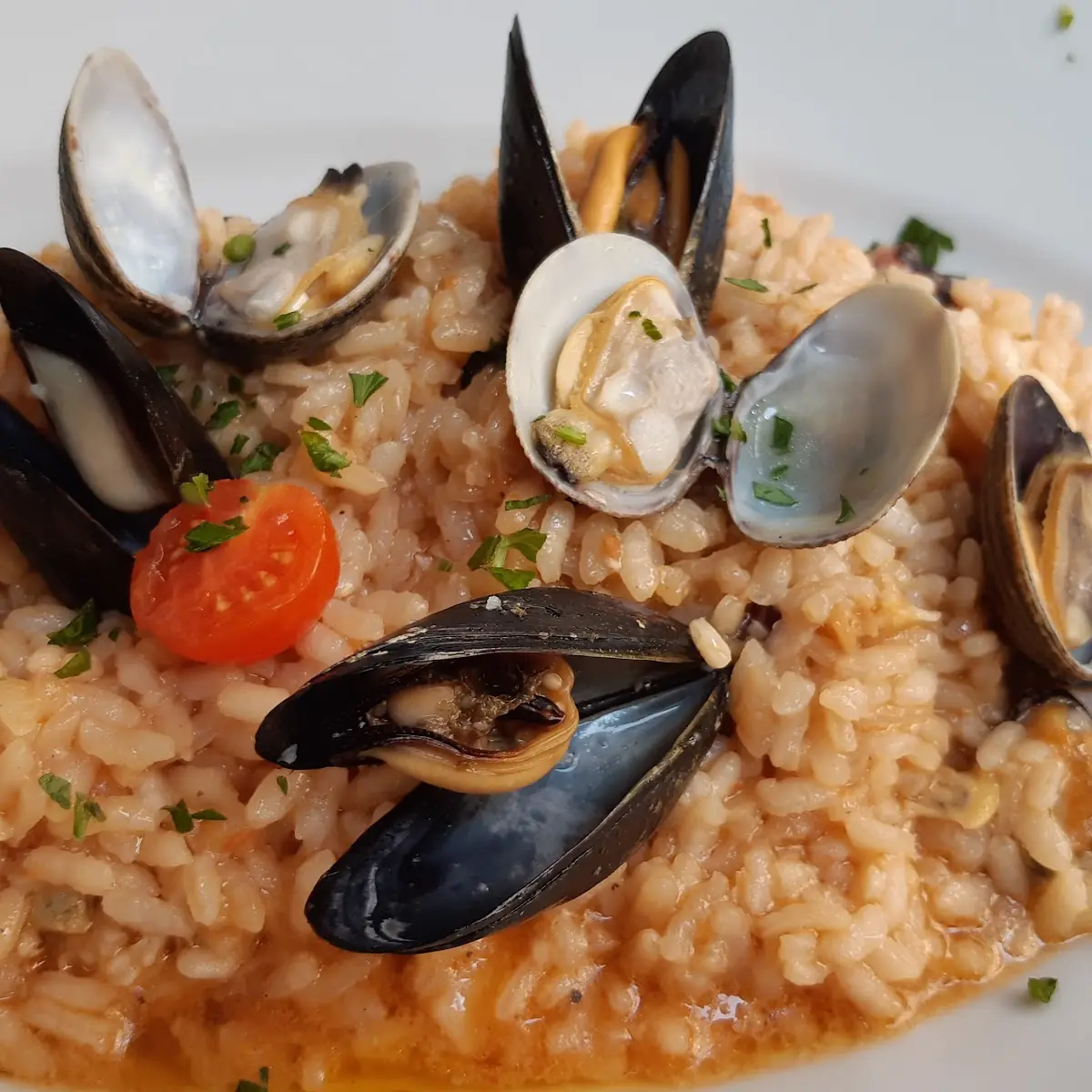 Risotto Mit Meeresfrüchten
