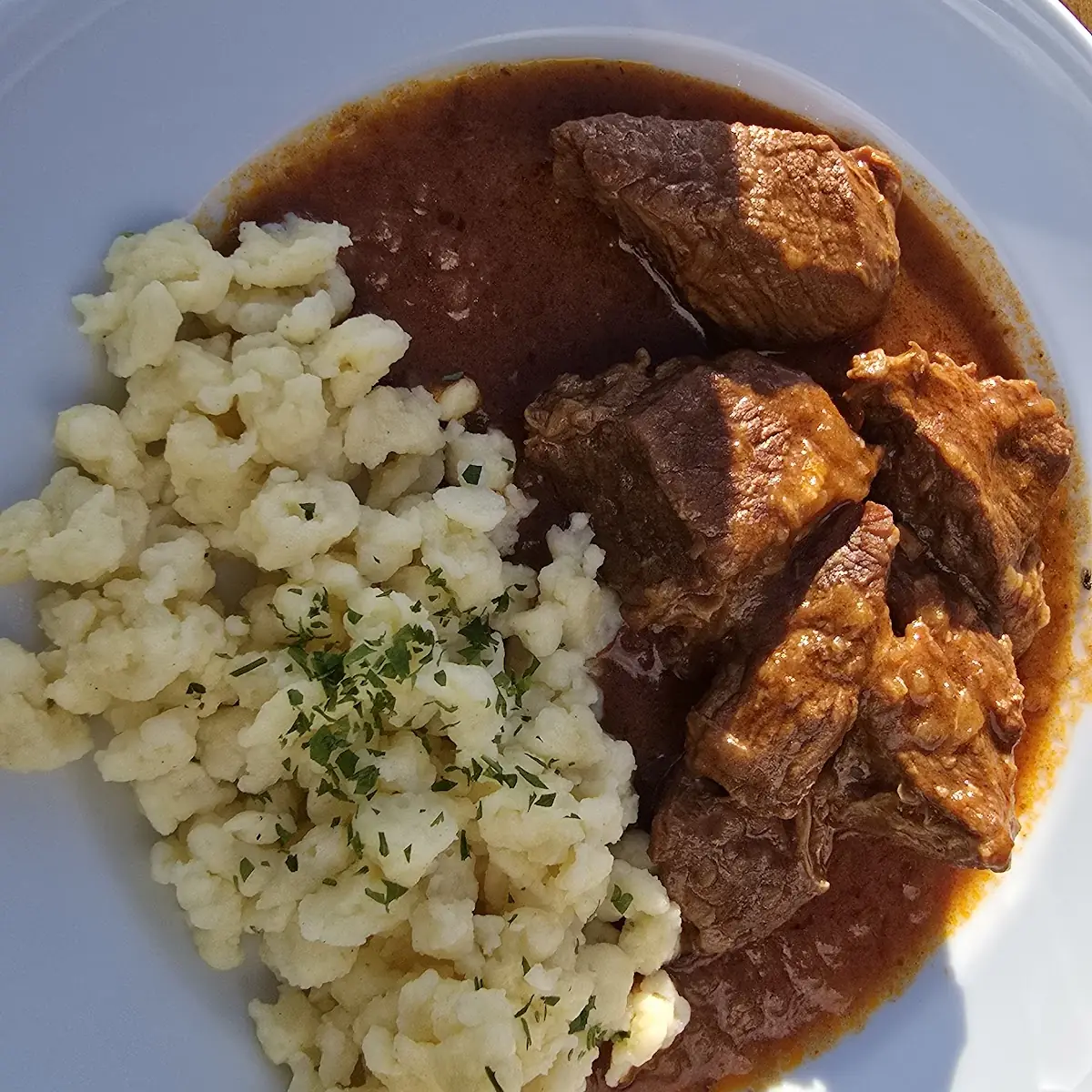 Gulasch Von Rind
