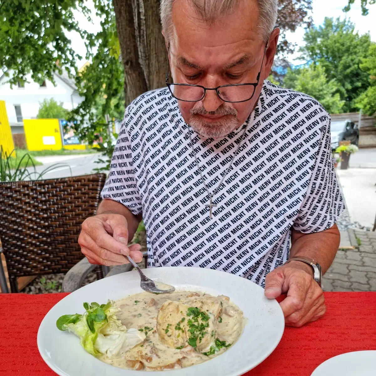 Eierschwammerl Mit Semmelknödel