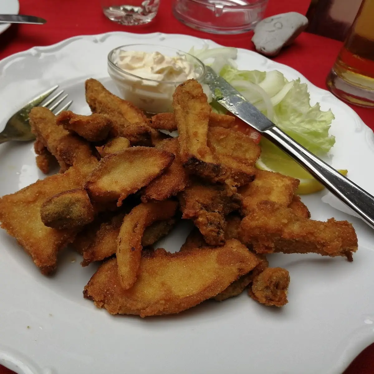 Gebackene Steinpilze