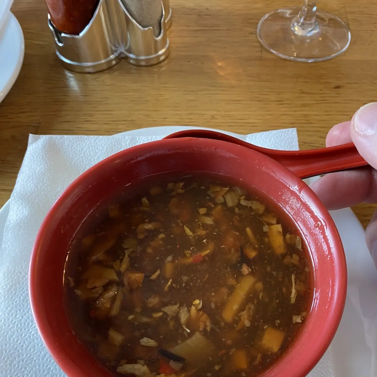 Pikant-säuerliche Suppe
