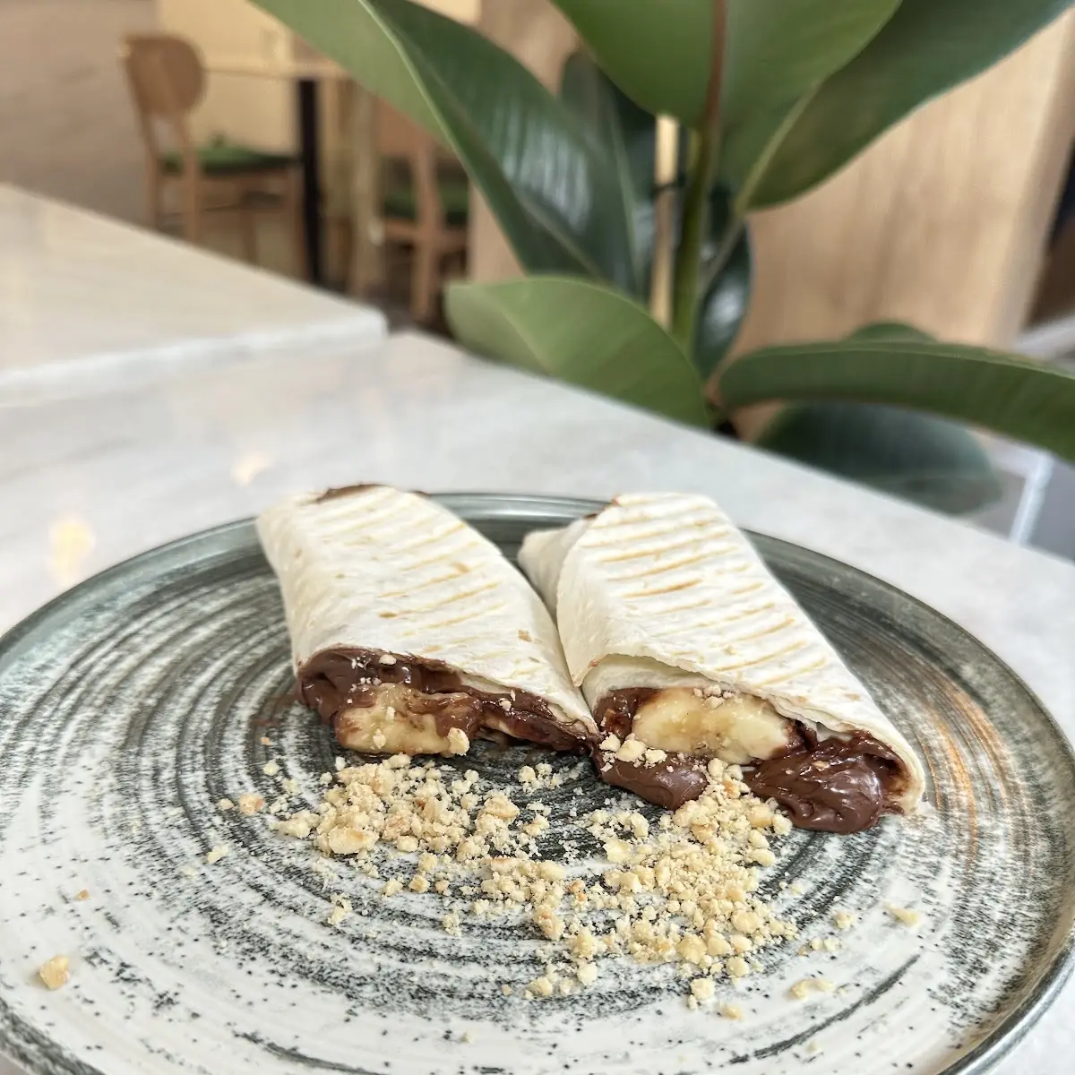 Nutella Banane Wrap