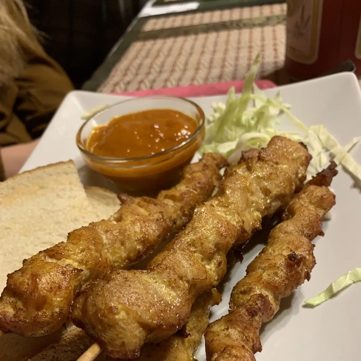 Sate Gai Wraps