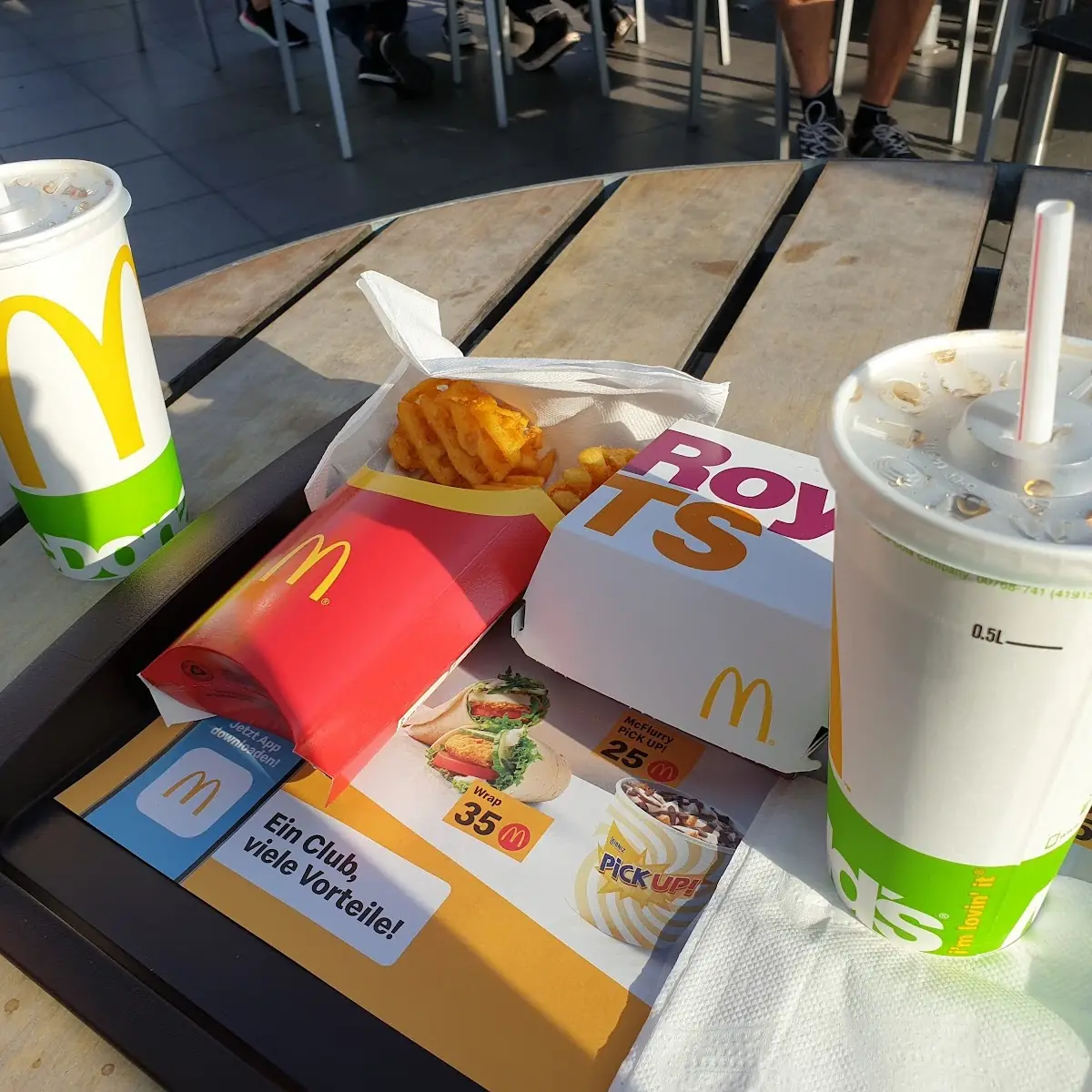 Royal TS Menü Mit Gitterpommes