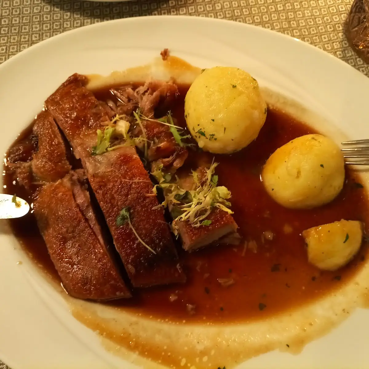 Ente Mit Rotkraut