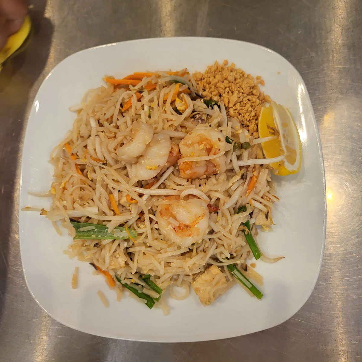 Phat Thai Mit Garnelen