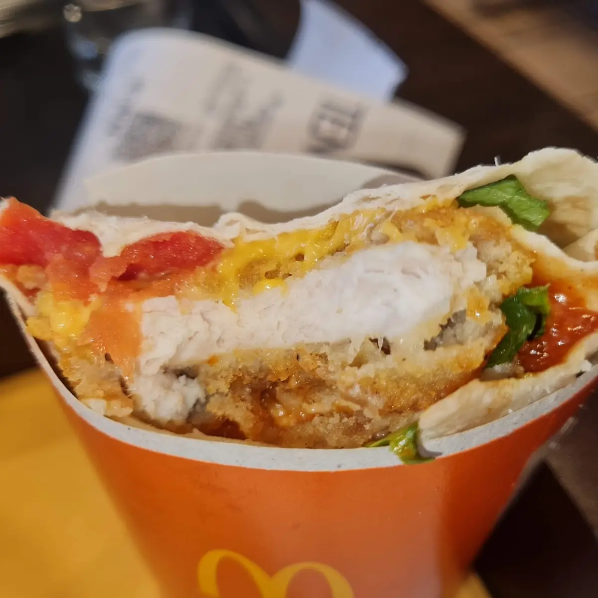 Tomate-salza-grilled- Chicken Wrap