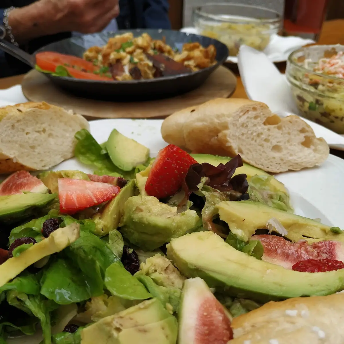 Feigen-avocadosalat