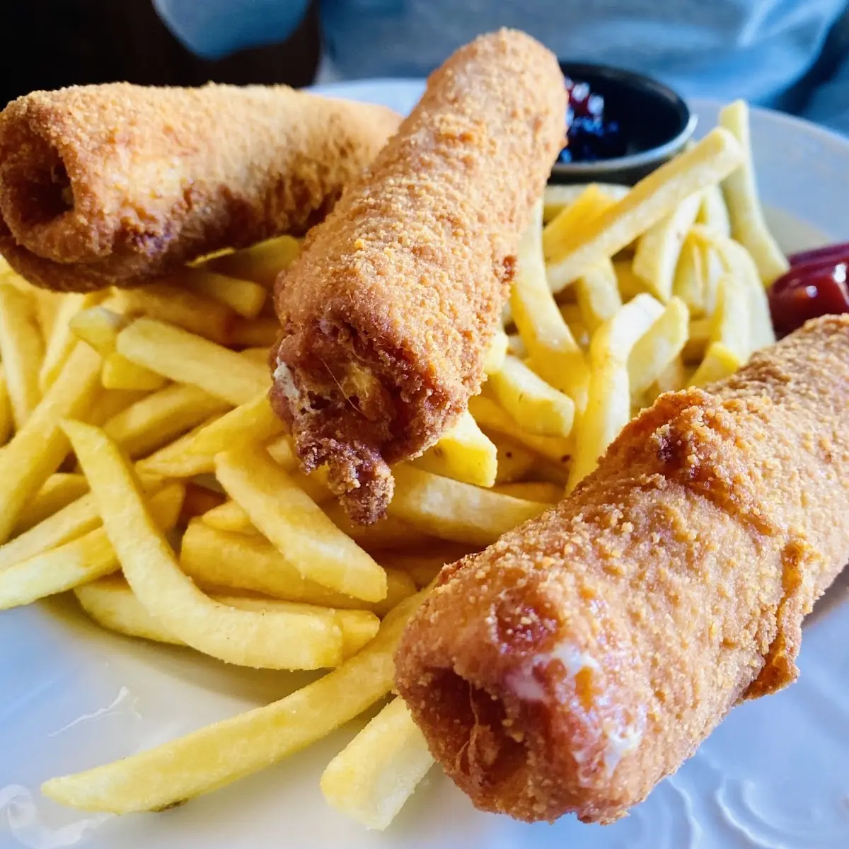 Schinken Käse Röllchen