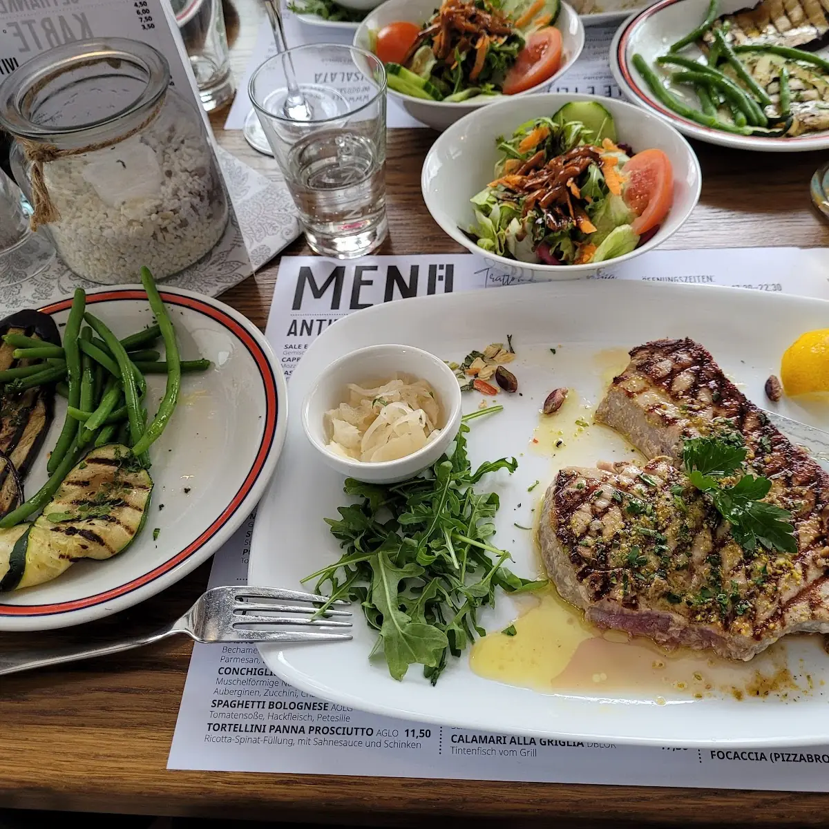 Thunfisch Mit Grillgemüse