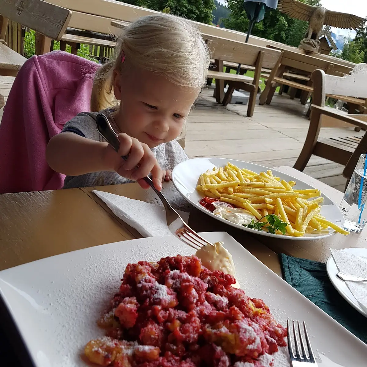 Kaiserschmarrn Himbeere