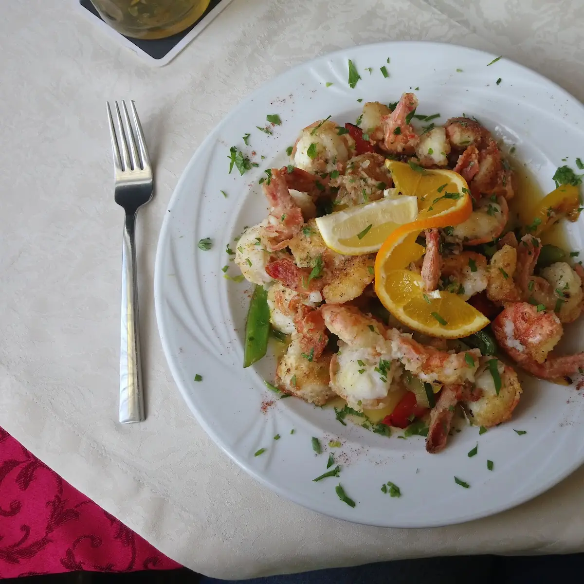 Scampi Alla Griglia