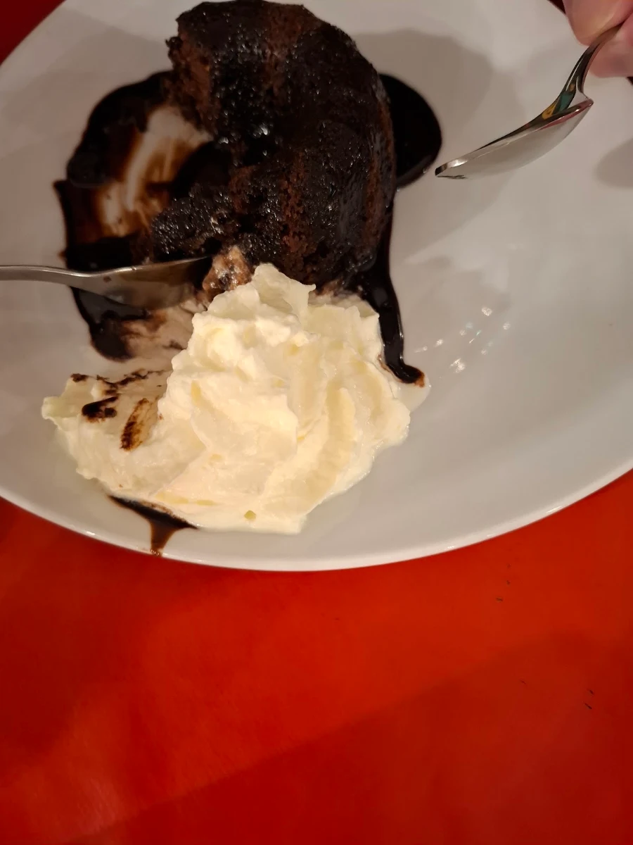 Schokoküchlein Mit Schlag