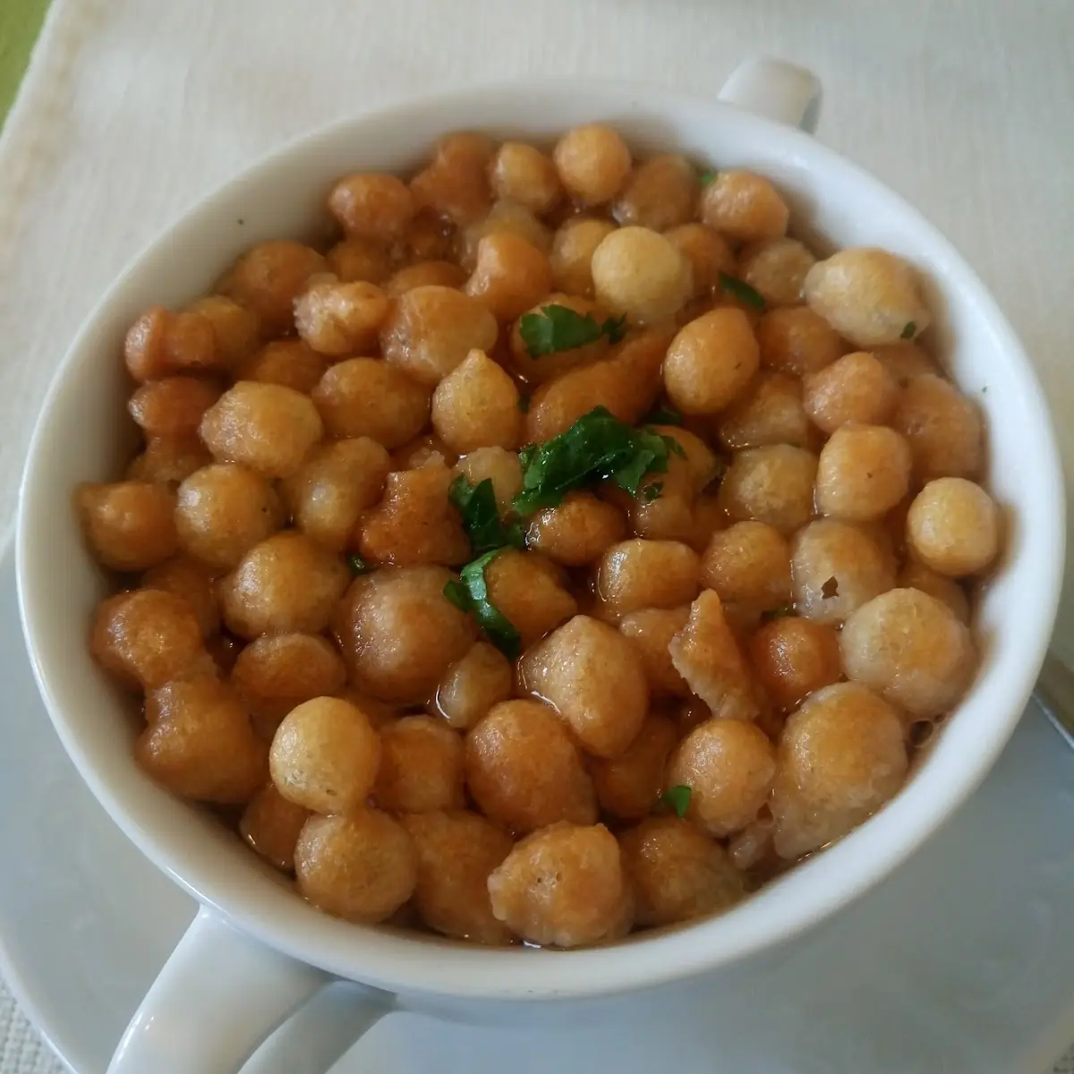 Backerbsensuppe