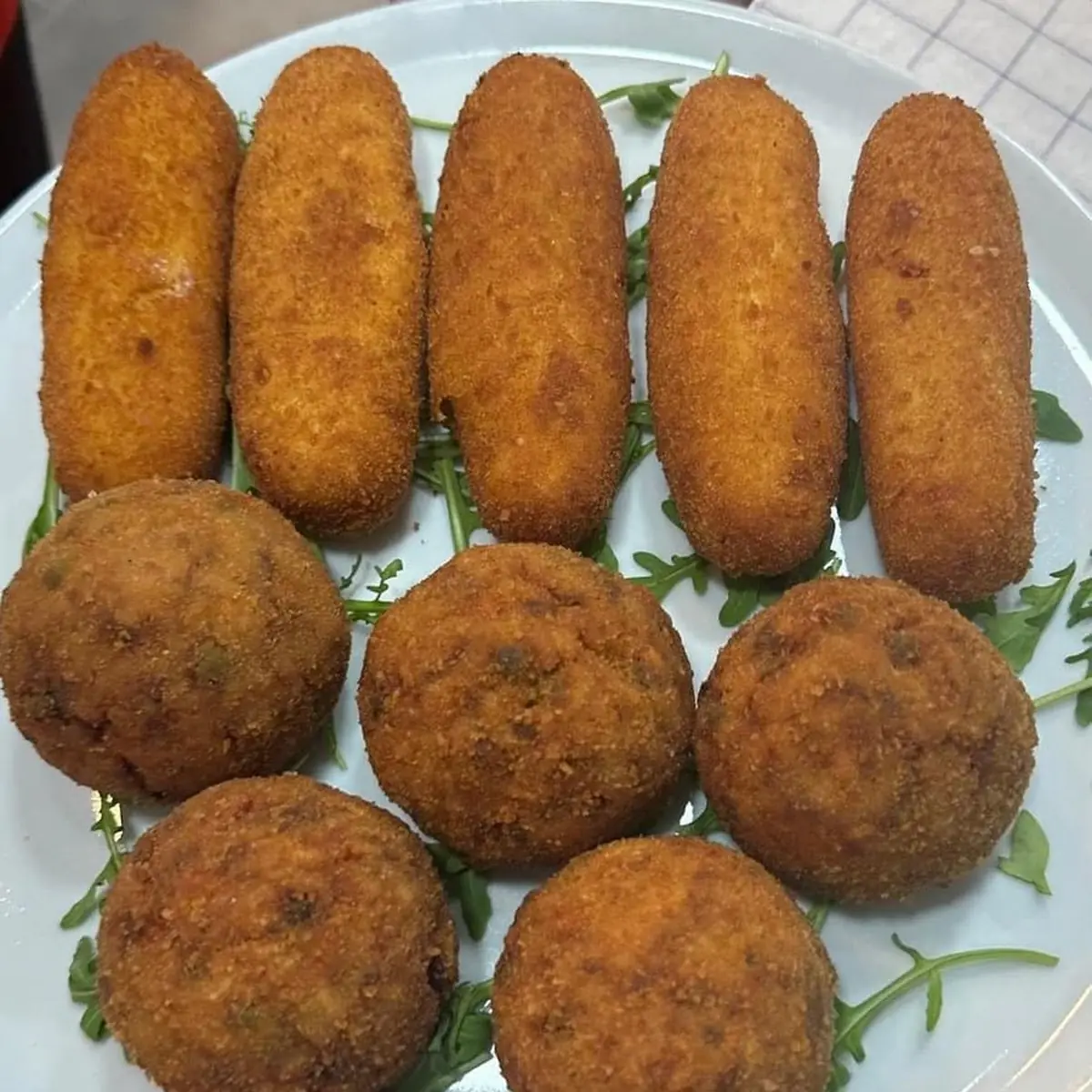 Gebackene Crocche Di Patate