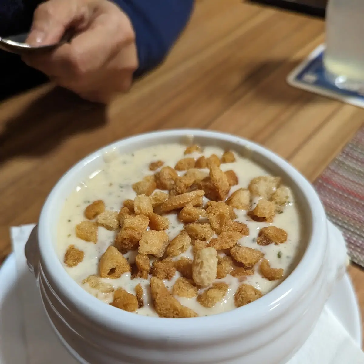 Knoblauchcremesuppe