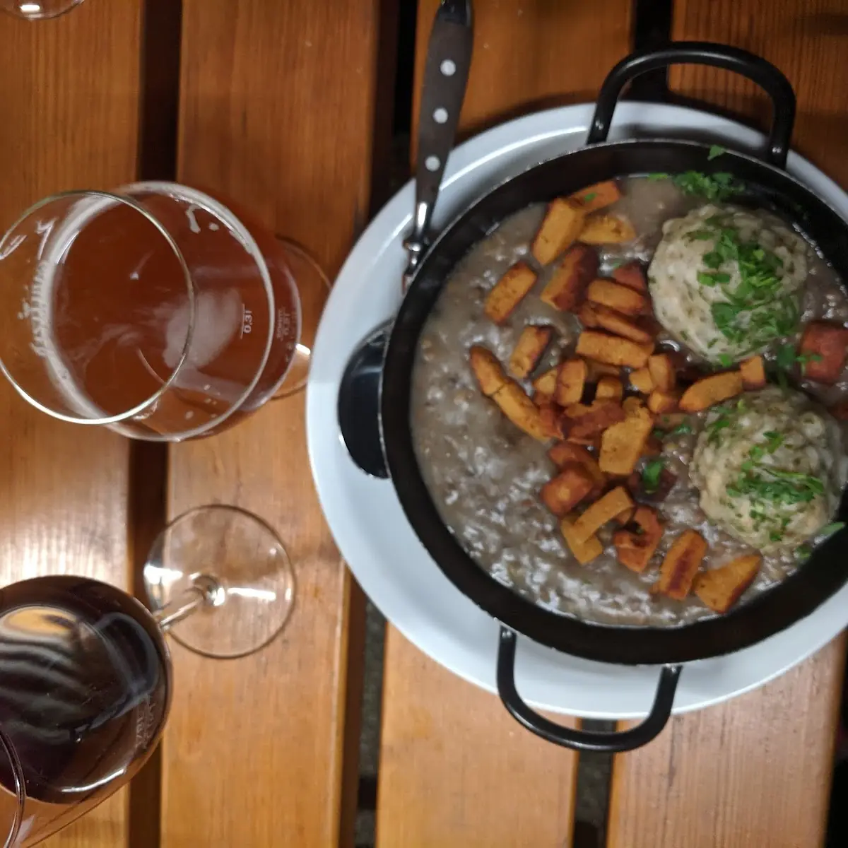 Linseed Mit Knödel