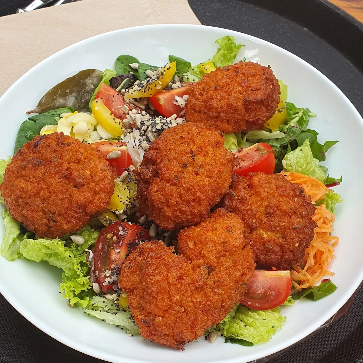Rohkost Salat Mit Hirsetaler