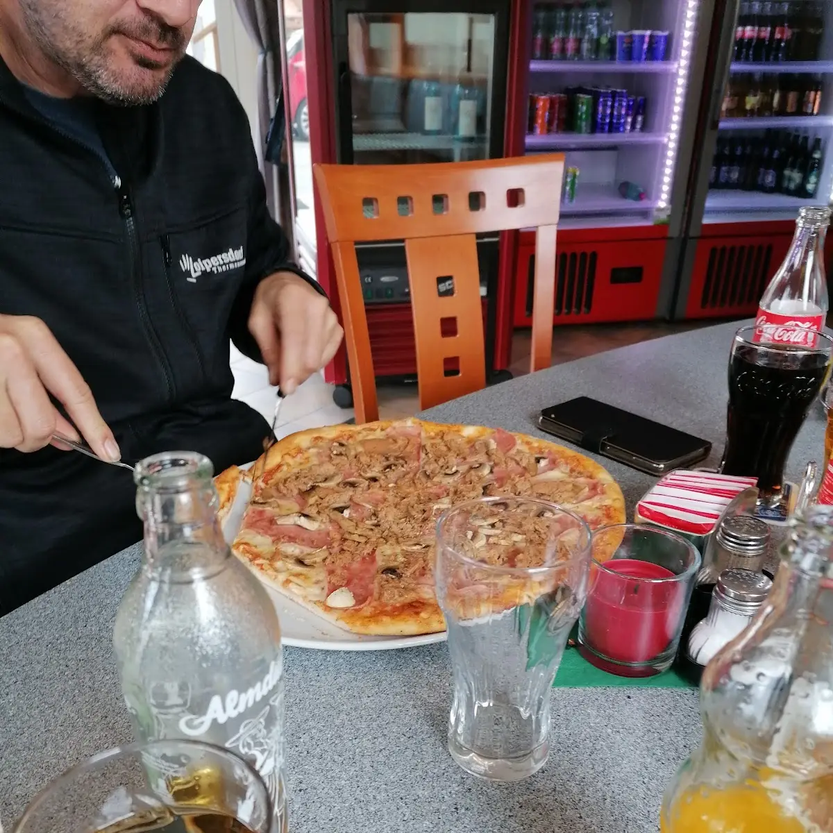 Thunfischpizza