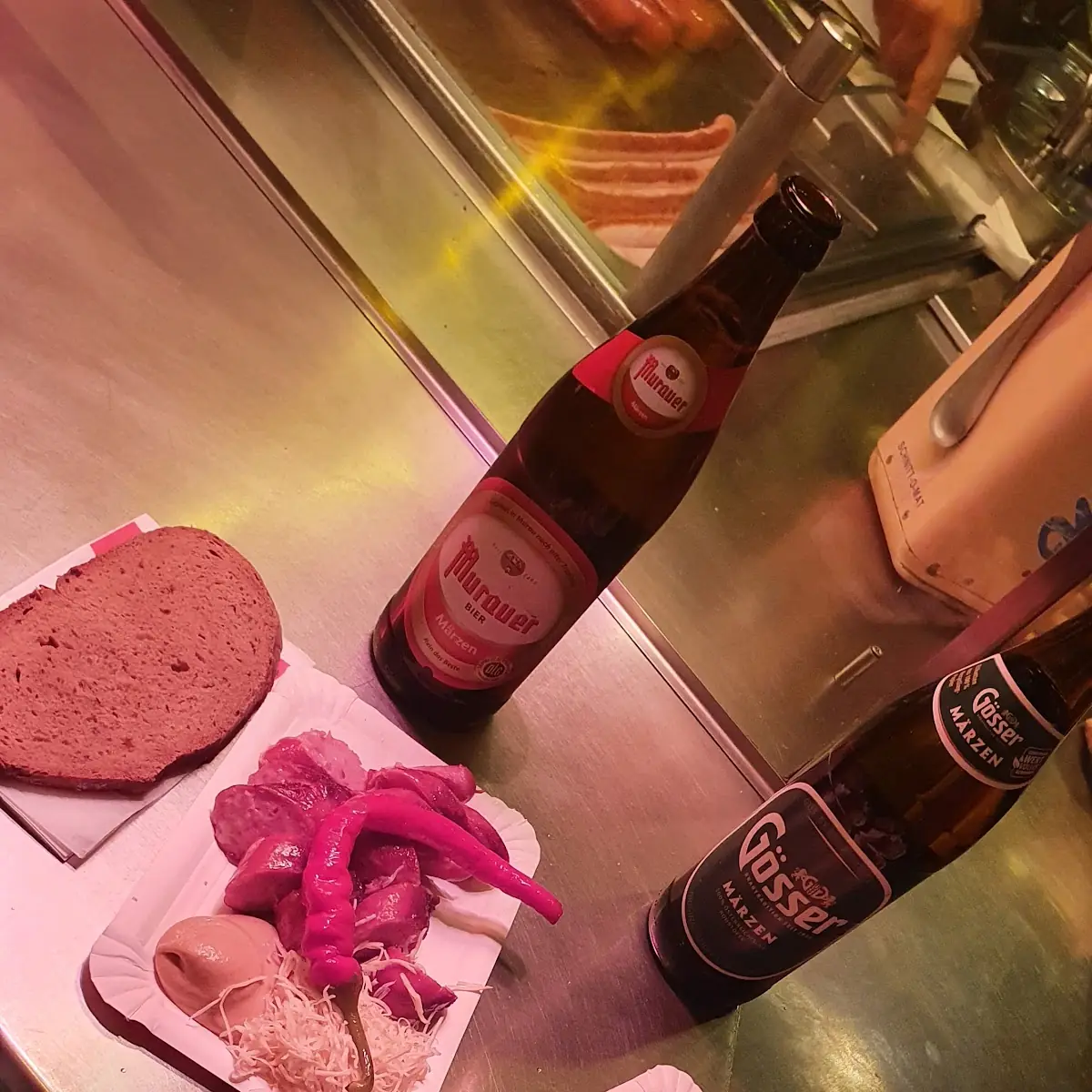 Käsekrainer Mit Bier