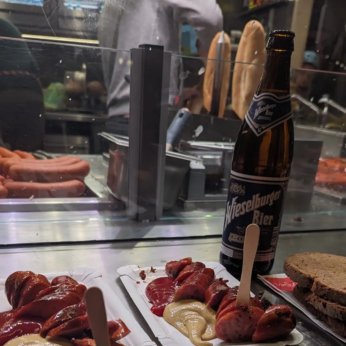 Sausage and Bread