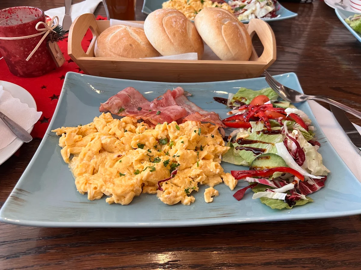 Rührei Mit Speck