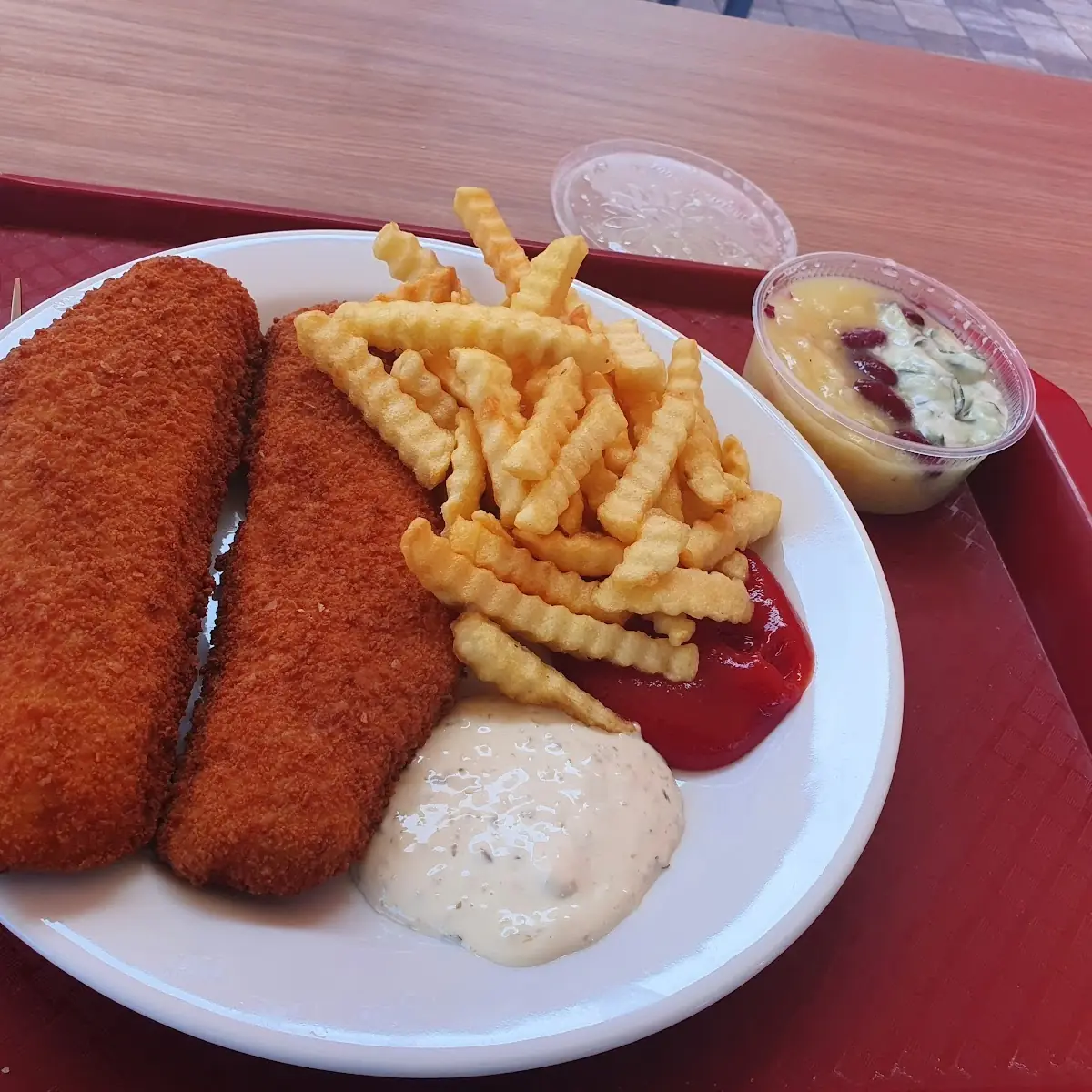 Gebackener Fisch