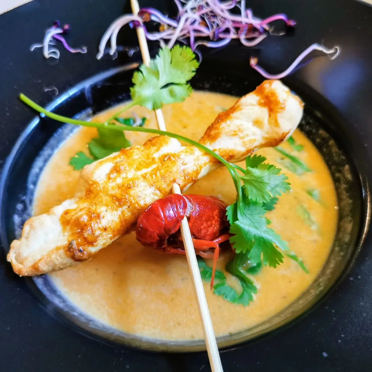 Flusskrebssuppe