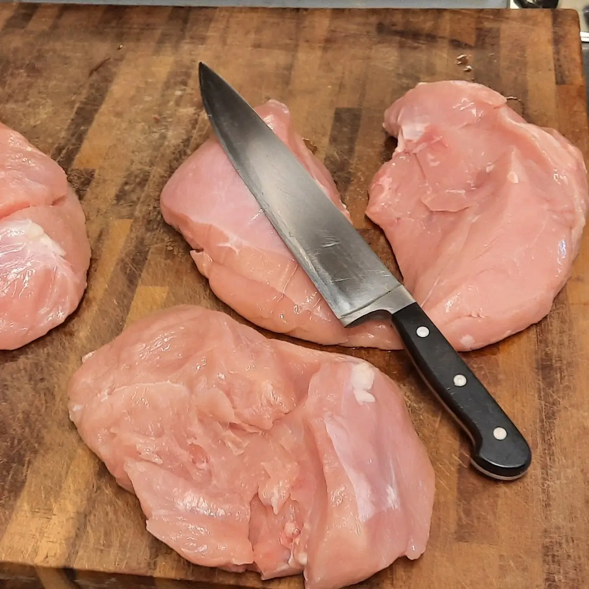 Schnitzel Werden Selbst Geschnitten