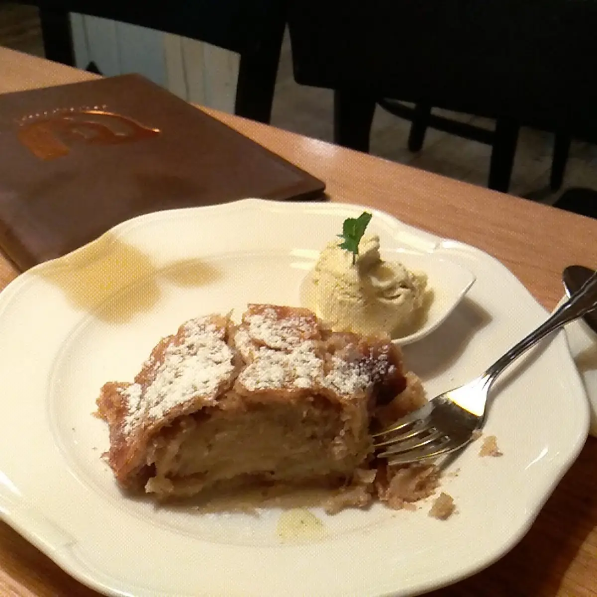 Apfelstrudel Mit Vanilleeis