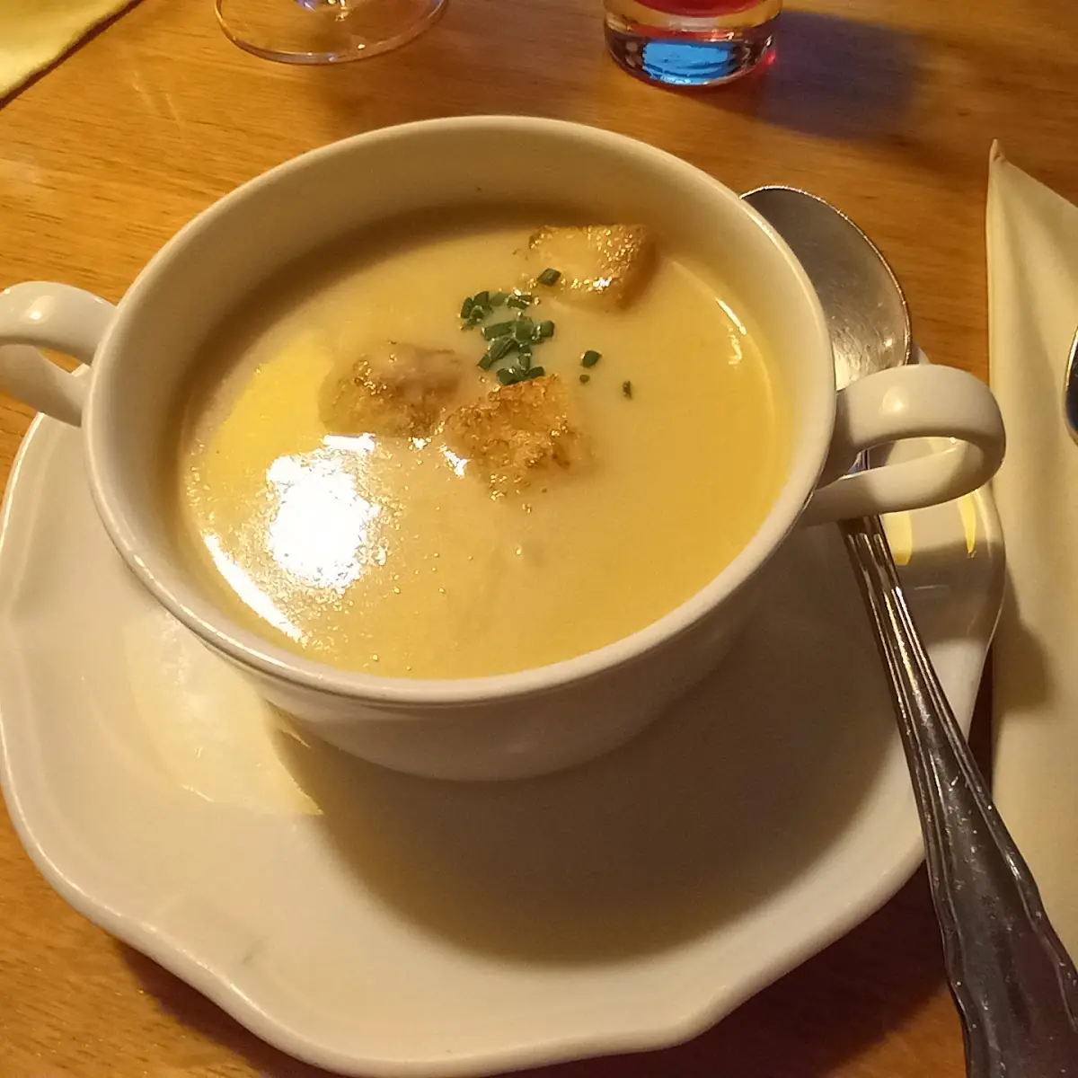 Spargelcremesuppe