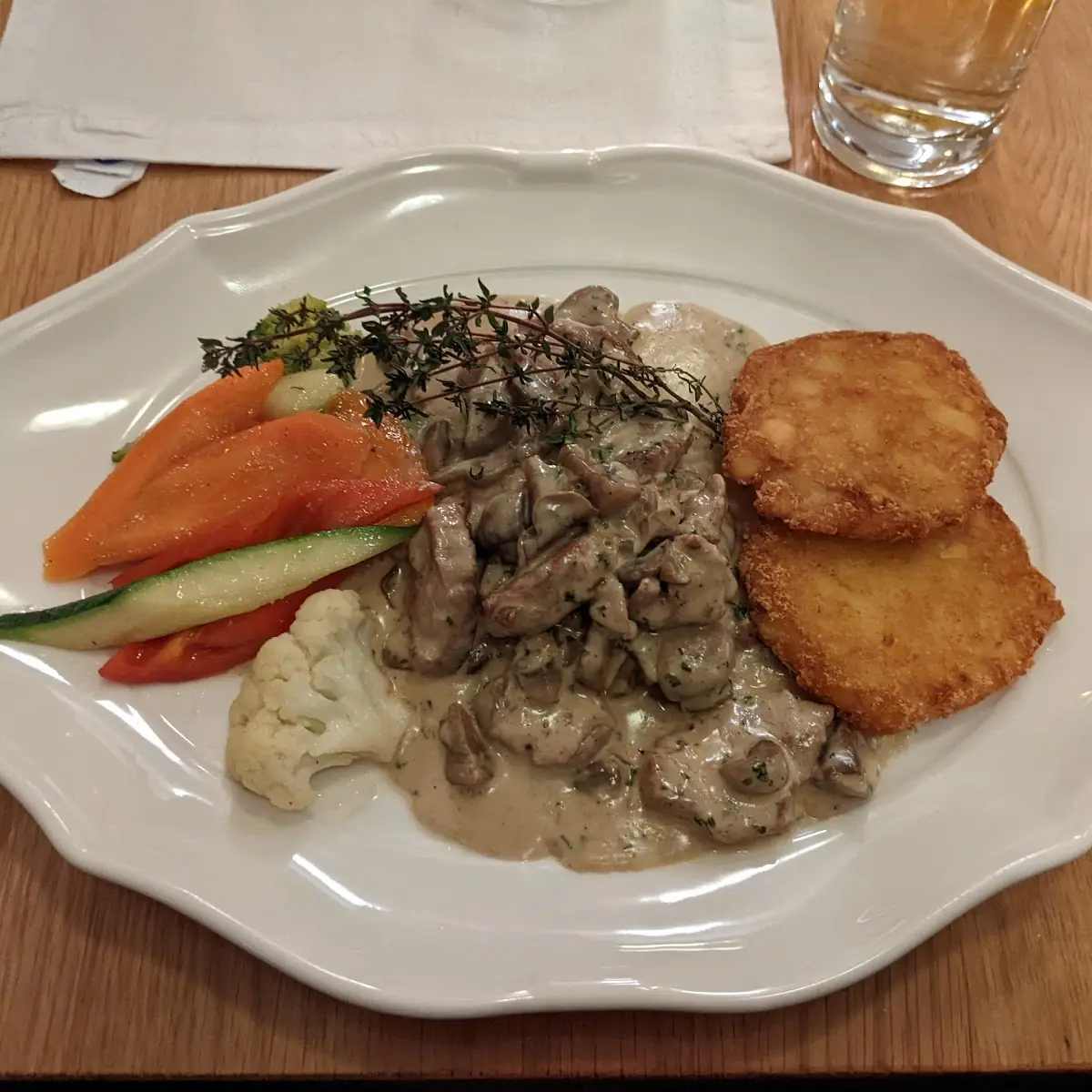 Züricher Rahmgeschnetzeltes