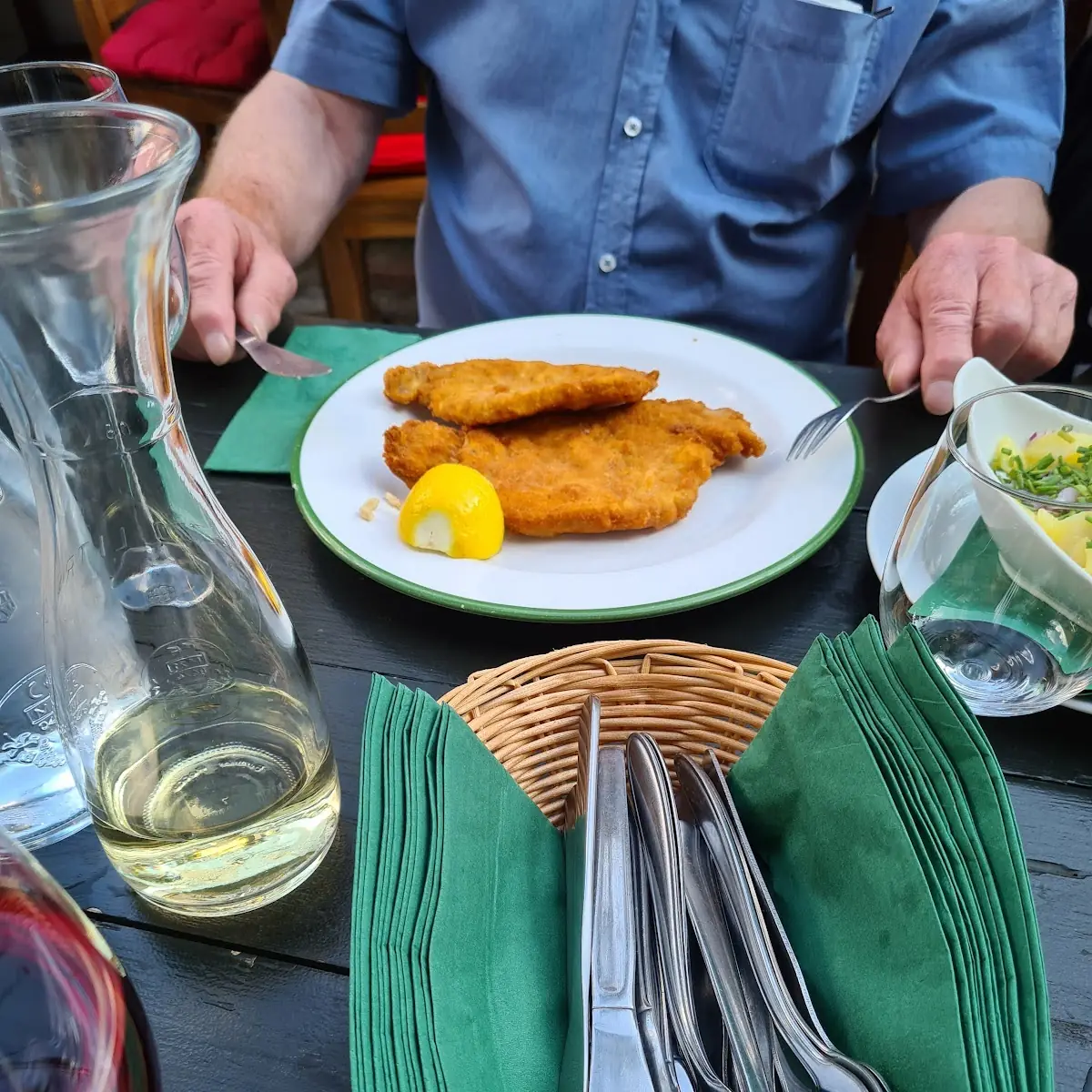 Schnitzel Mit Pommes