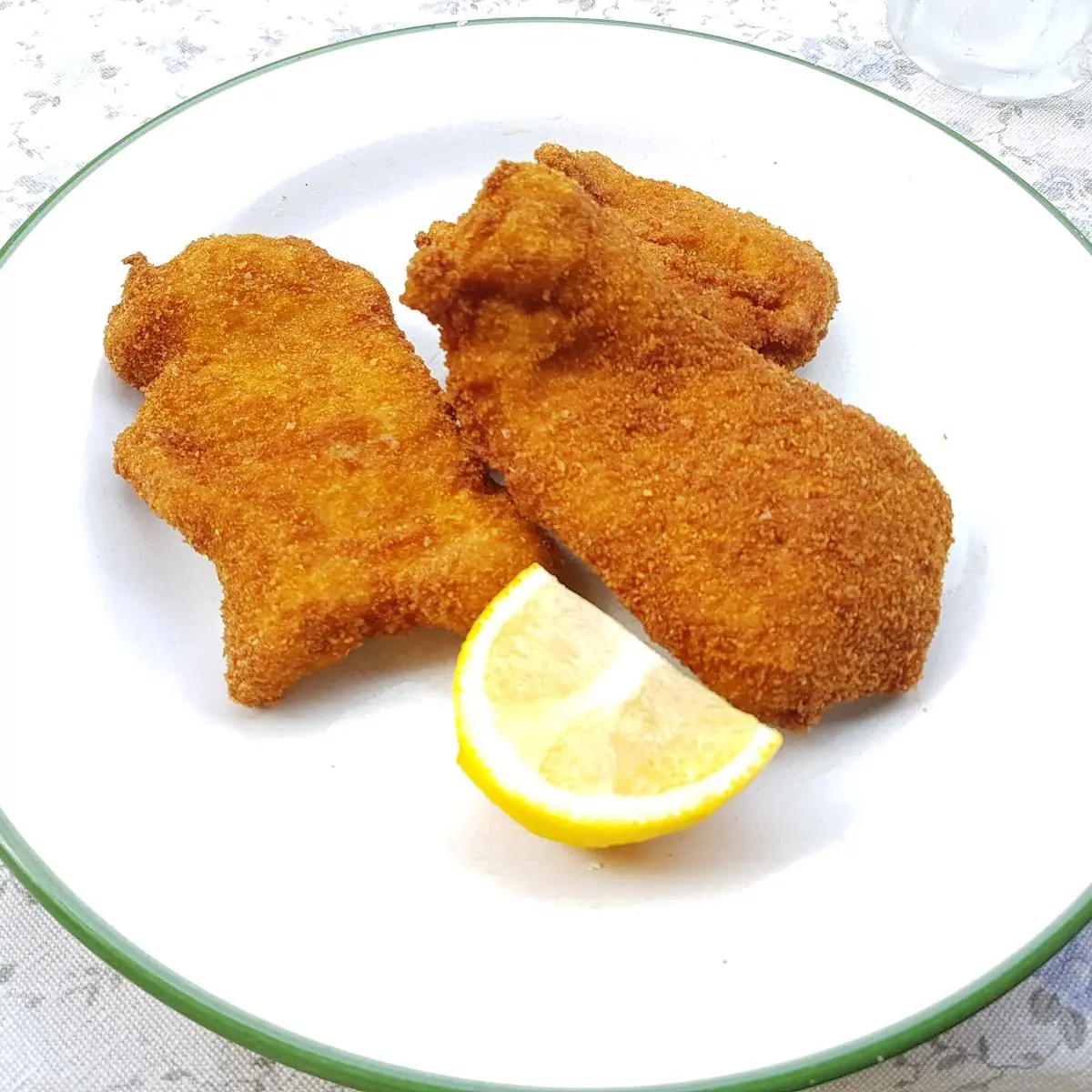 Schweinslungebraten Gebacken