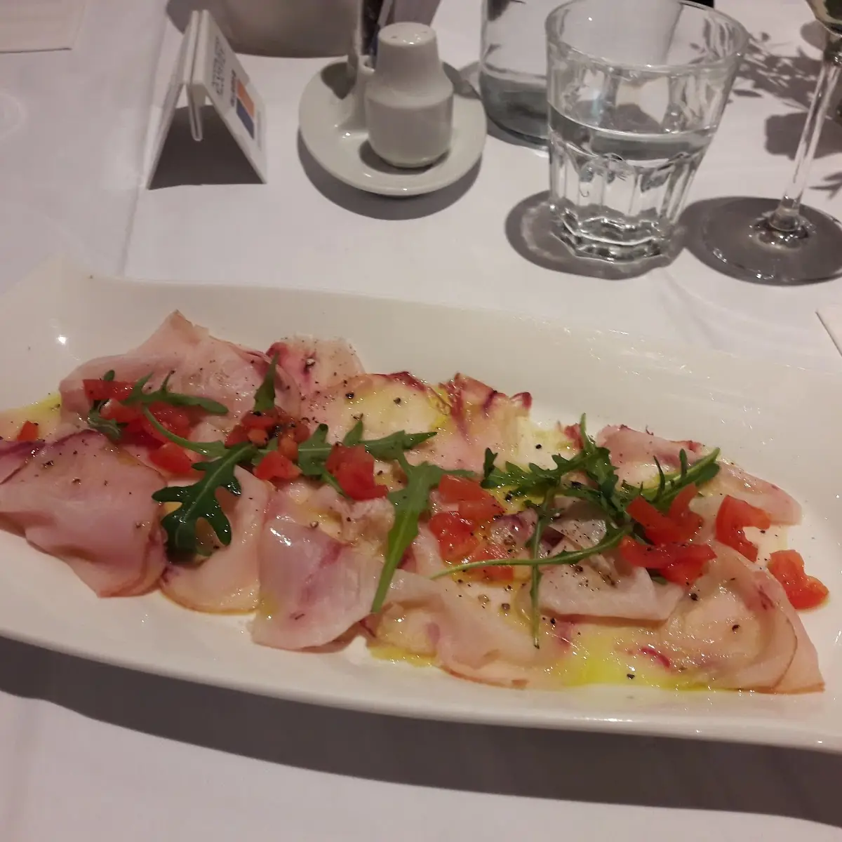Schwertfisch Carpaccio
