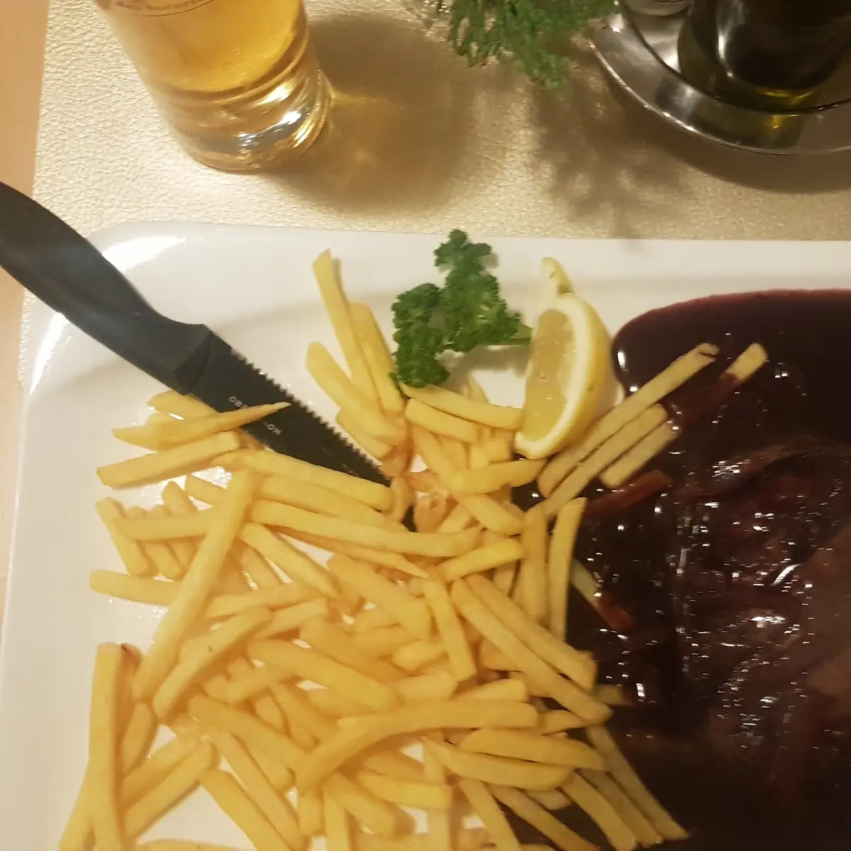 Filetto Di Manzo Mit Barollosauce