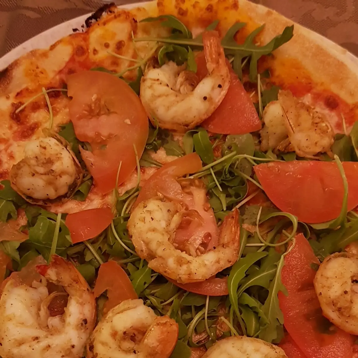 Scampi Pizza