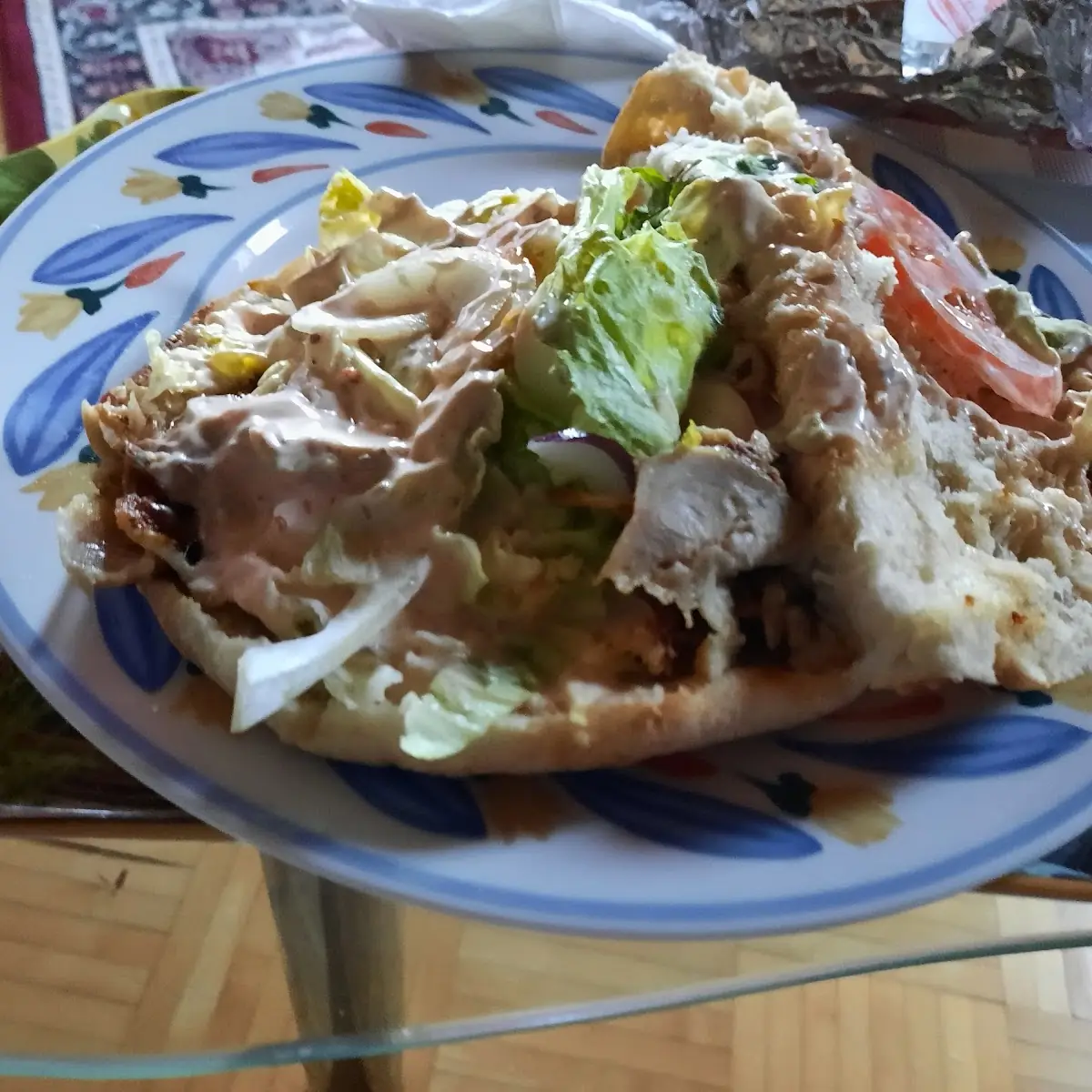 Kebab Salatteller