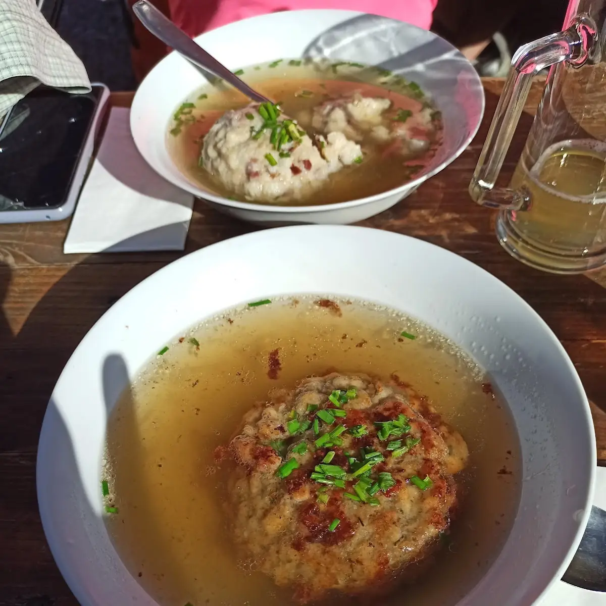 Kasspressknödelsuppe