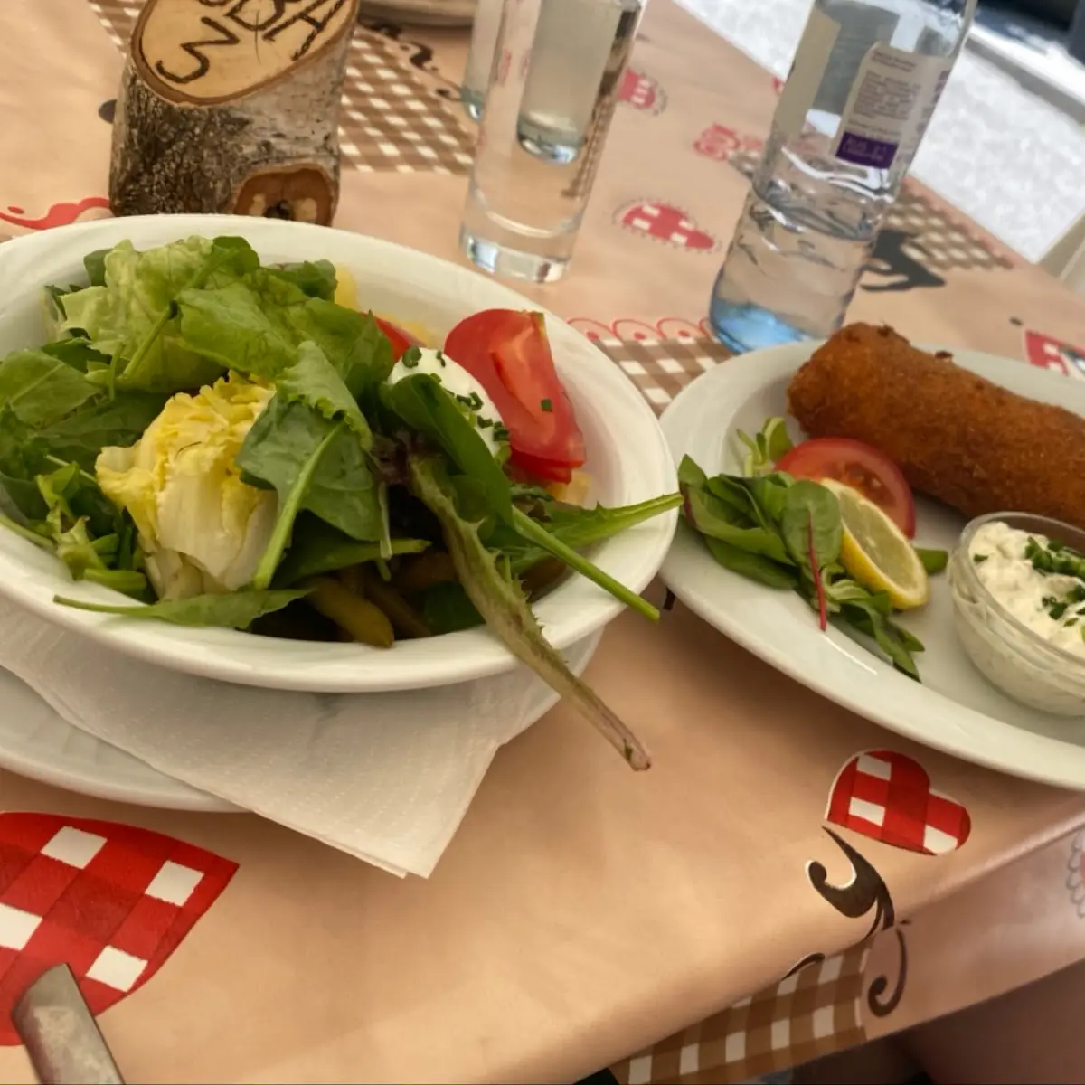 Panierte Palatschinken