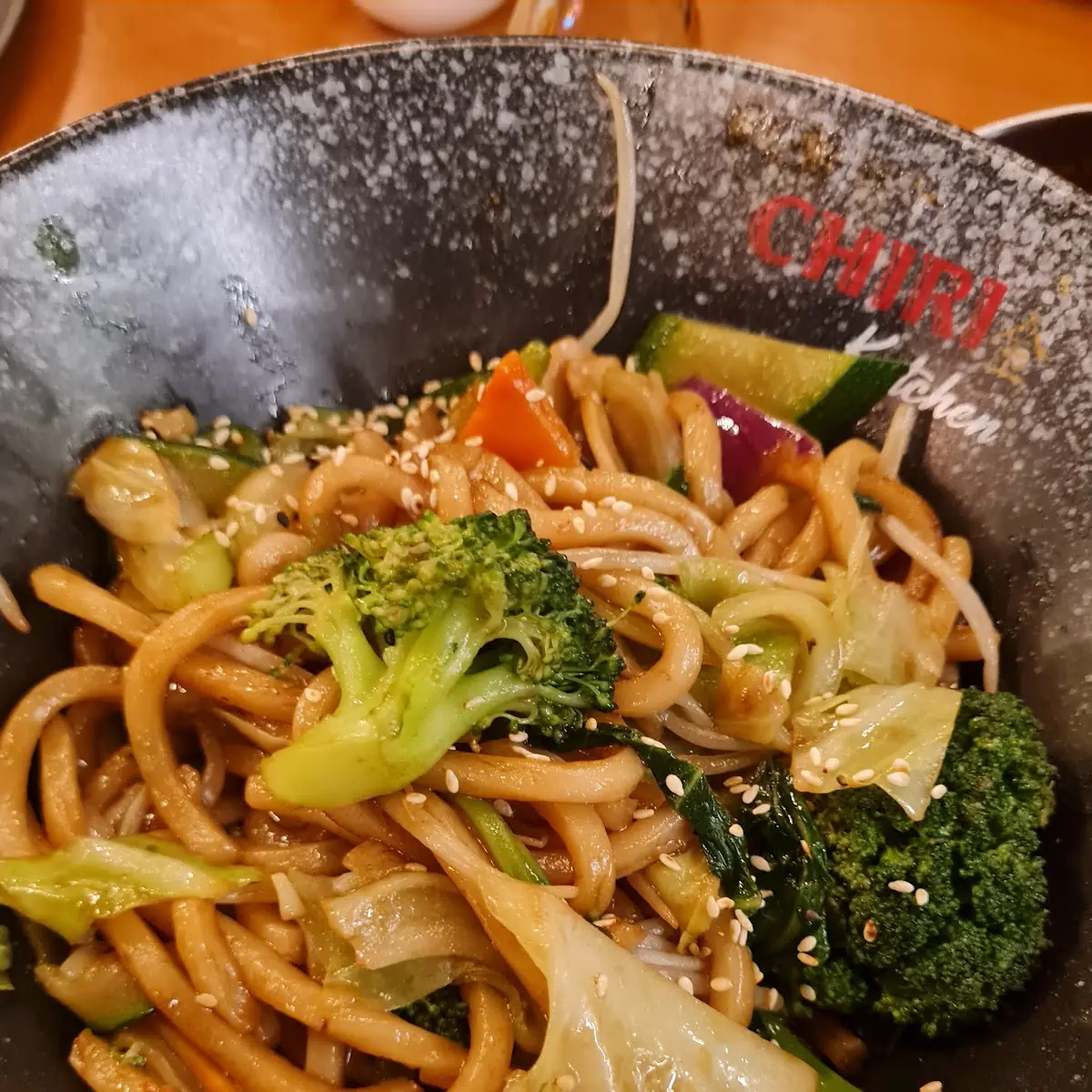 Gemüse Udon Noodles