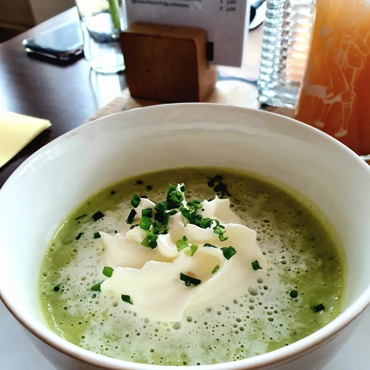 Bärlauchcreme Suppe