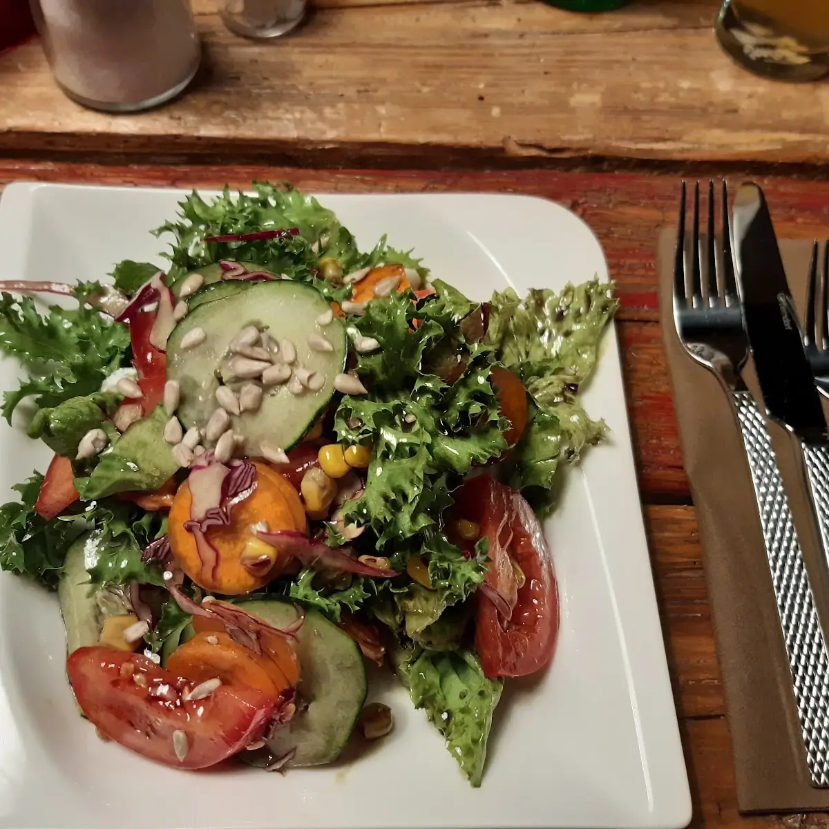 Gemischter Salat Mit Kernöl