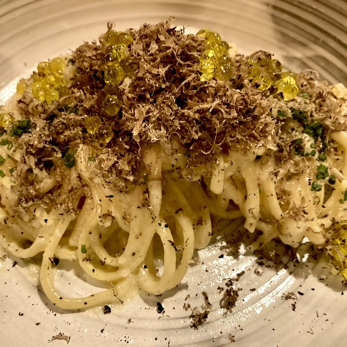Hausgemachte Pasta Mit Trüffel