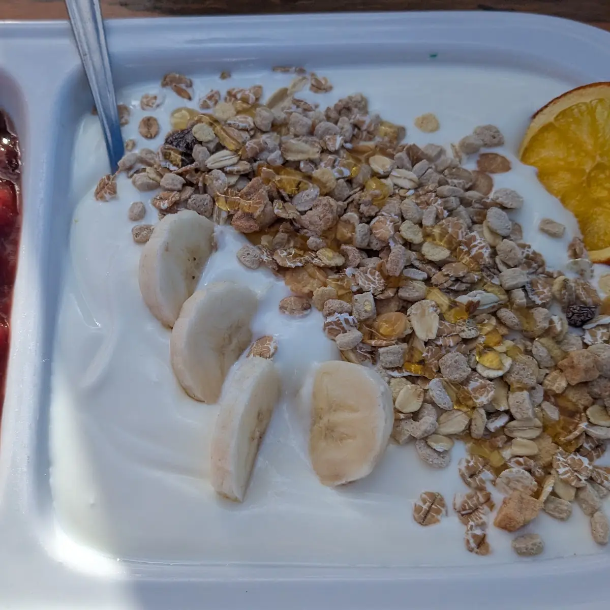 Skifahrer Müsli