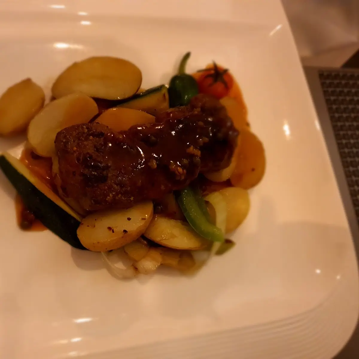 Veganes Pfeffersteak