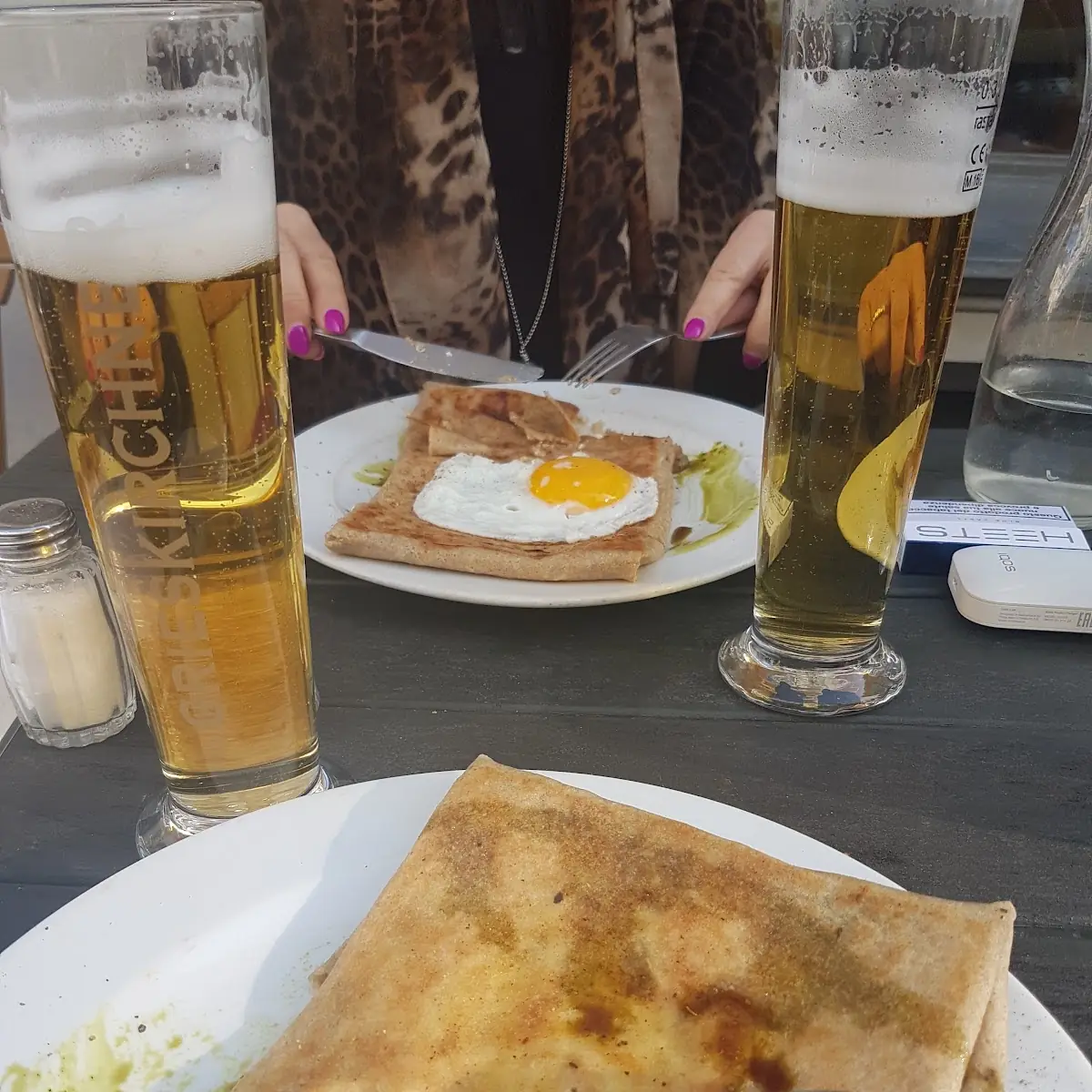 Crepes Con Prosciutto